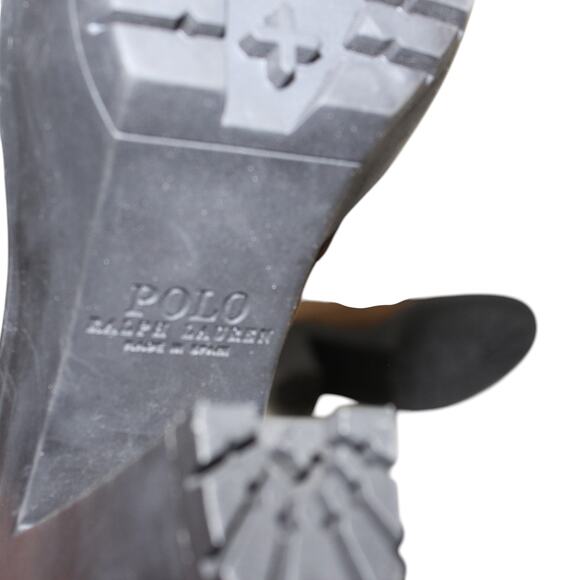 POLO Ralph Lauren Helene‎ Suede Platform Ankle Booties 39 B US 9 - Picture 9 of 11